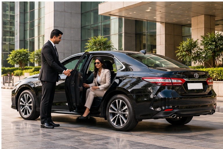 Corporate cab service